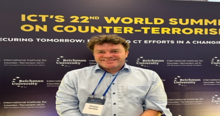 Florian Hartleb beim ICT World Summit 2023 ACIPSS