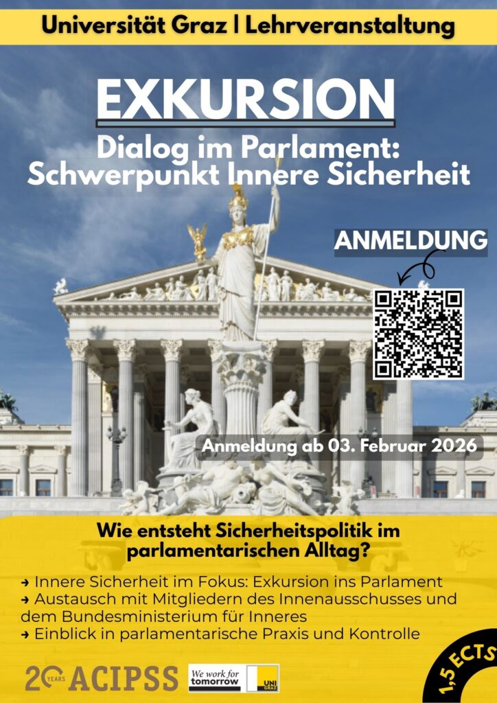 Exkursion: Dialog im Parlament – Schwerpunkt Innere Sicherheit