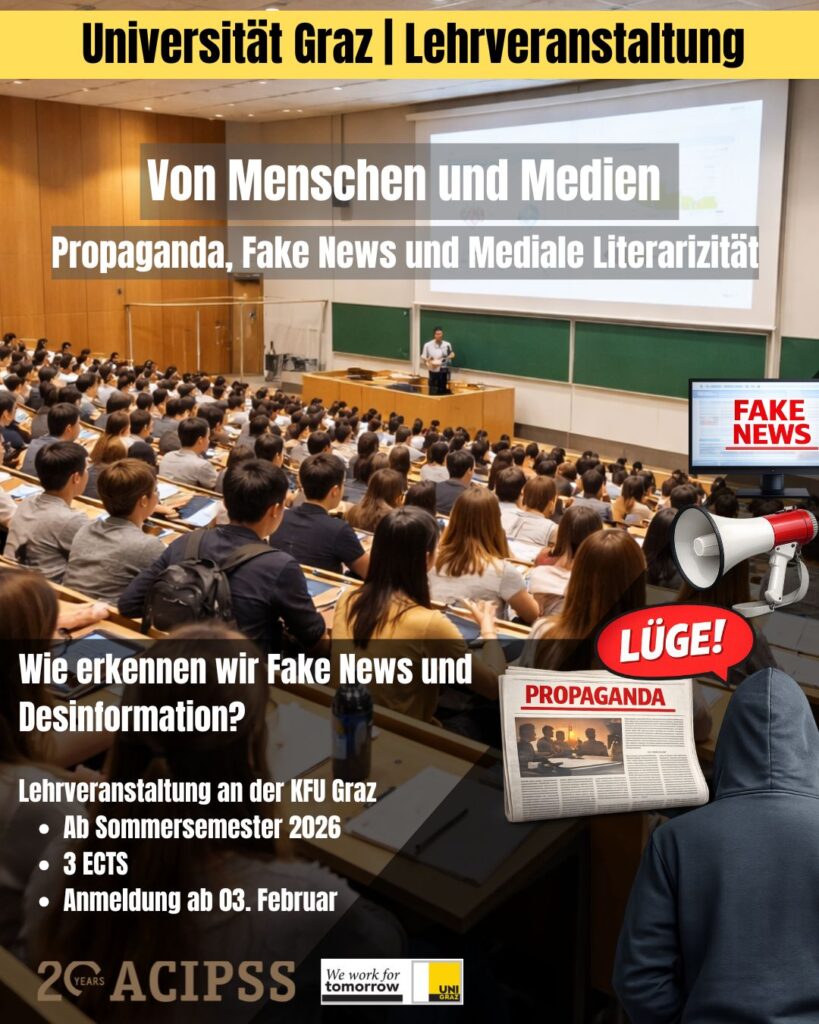 Von Menschen und Medien: Propaganda, Fake News und Mediale Literarizität